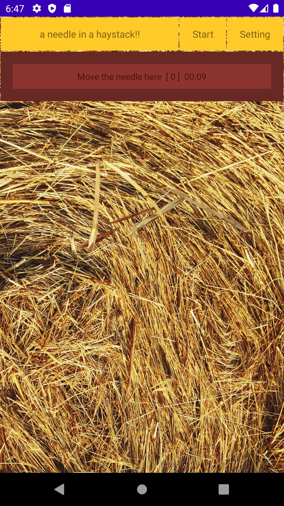 a needle in a haystack | Indus Appstore | Screenshot