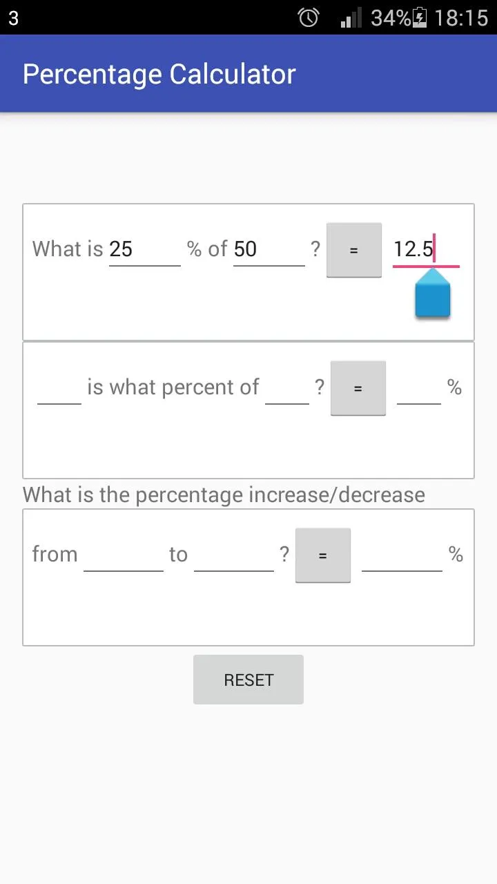 Percentage Calculator | Indus Appstore | Screenshot