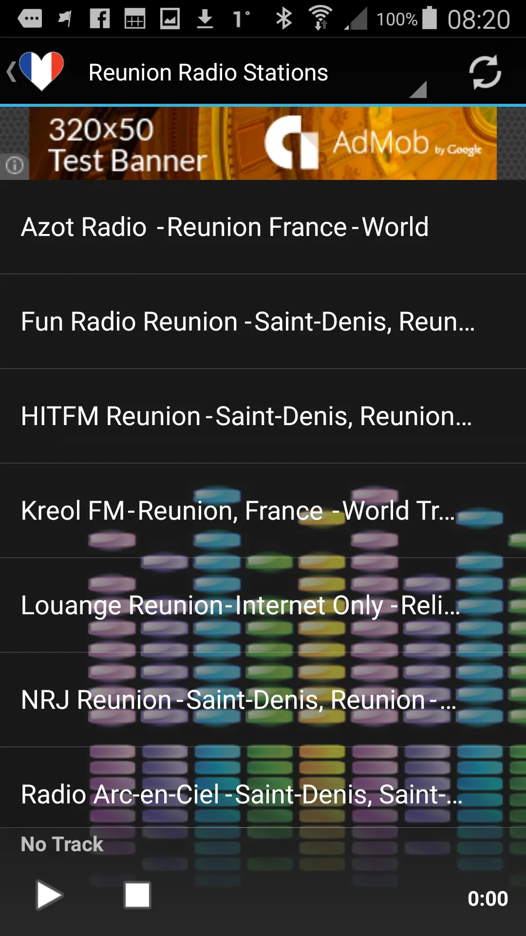 Reunion Radio Stations | Indus Appstore | Screenshot