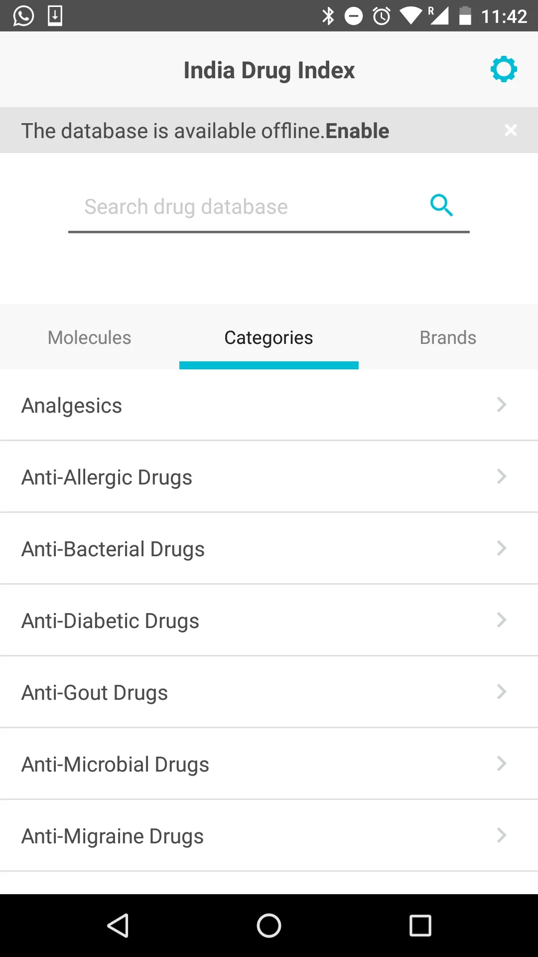 India Drug Index | Indus Appstore | Screenshot