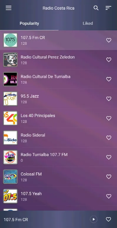 Radio Costa Rica - Radio FM | Indus Appstore | Screenshot