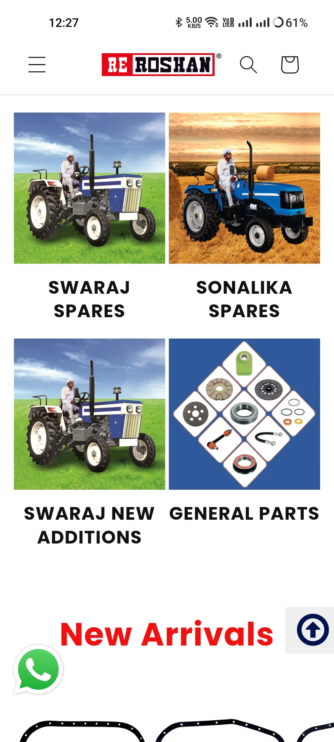 RE-ROSHAN TRACTOR SPARES | Indus Appstore | Screenshot