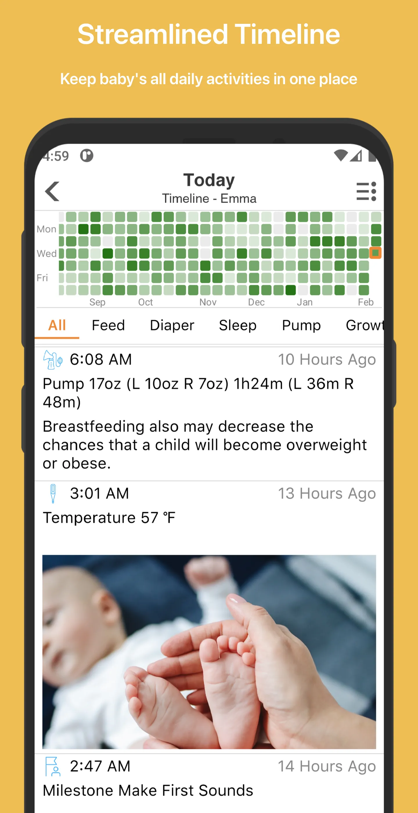 Baby Tracker: Newborn Growth | Indus Appstore | Screenshot