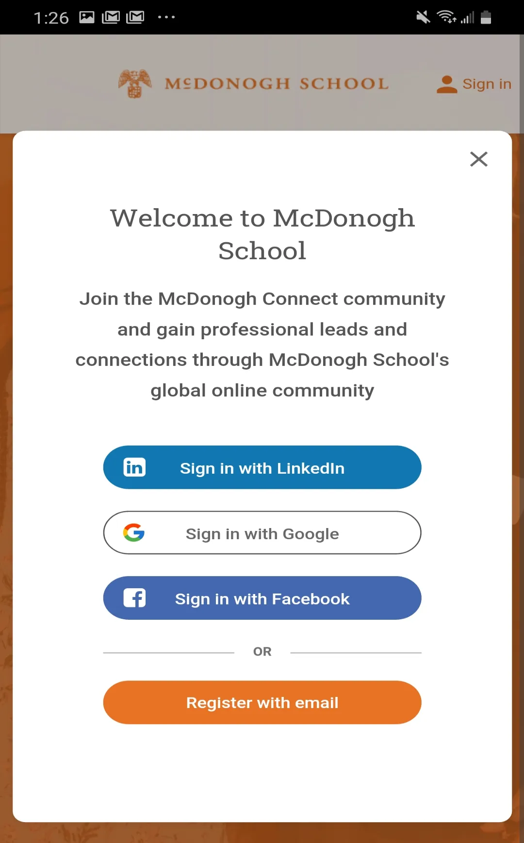 McDonogh Connect | Indus Appstore | Screenshot