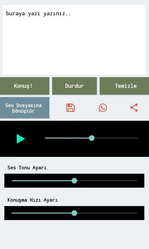 Yazı Yaz Konuşsun | Indus Appstore | Screenshot