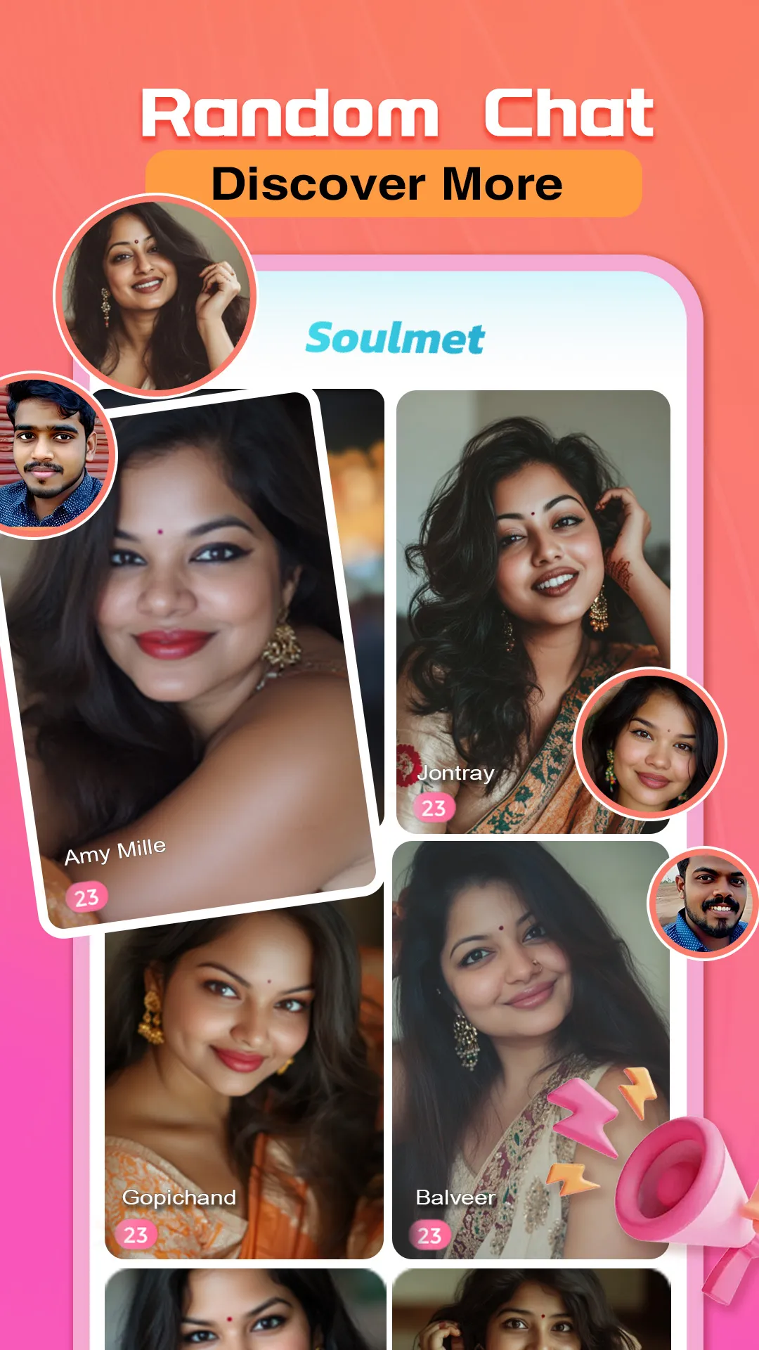 Soulmet: Video Call & Connect | Indus Appstore | Screenshot