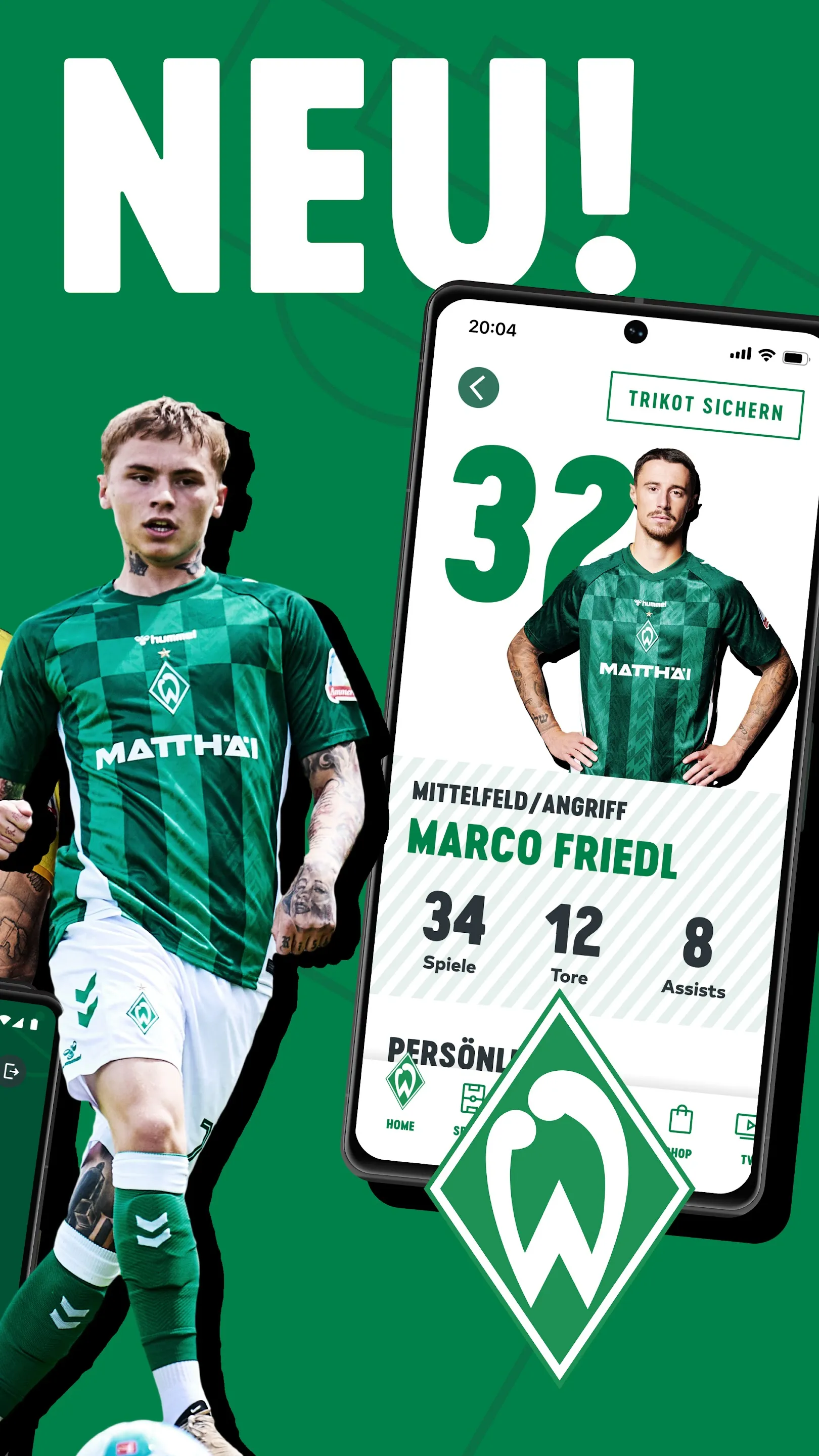 SV Werder Bremen | Indus Appstore | Screenshot