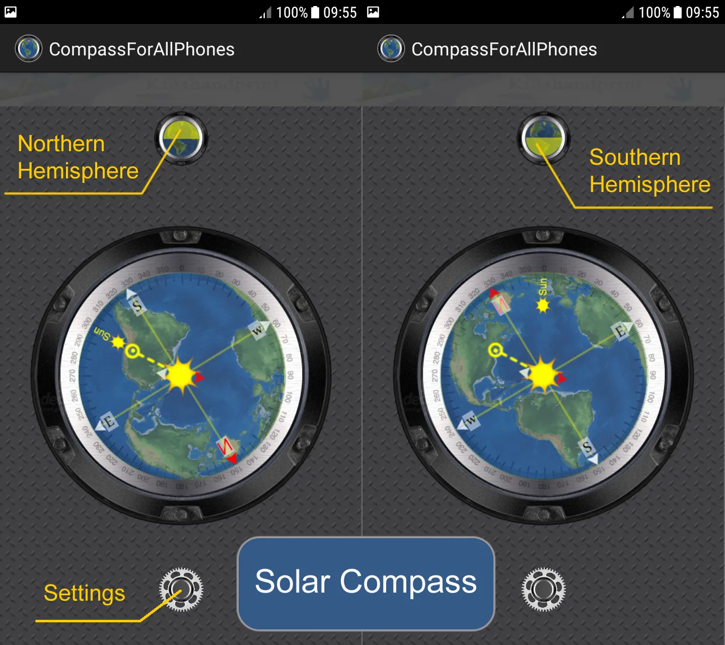 Compass For All Phones | Indus Appstore | Screenshot