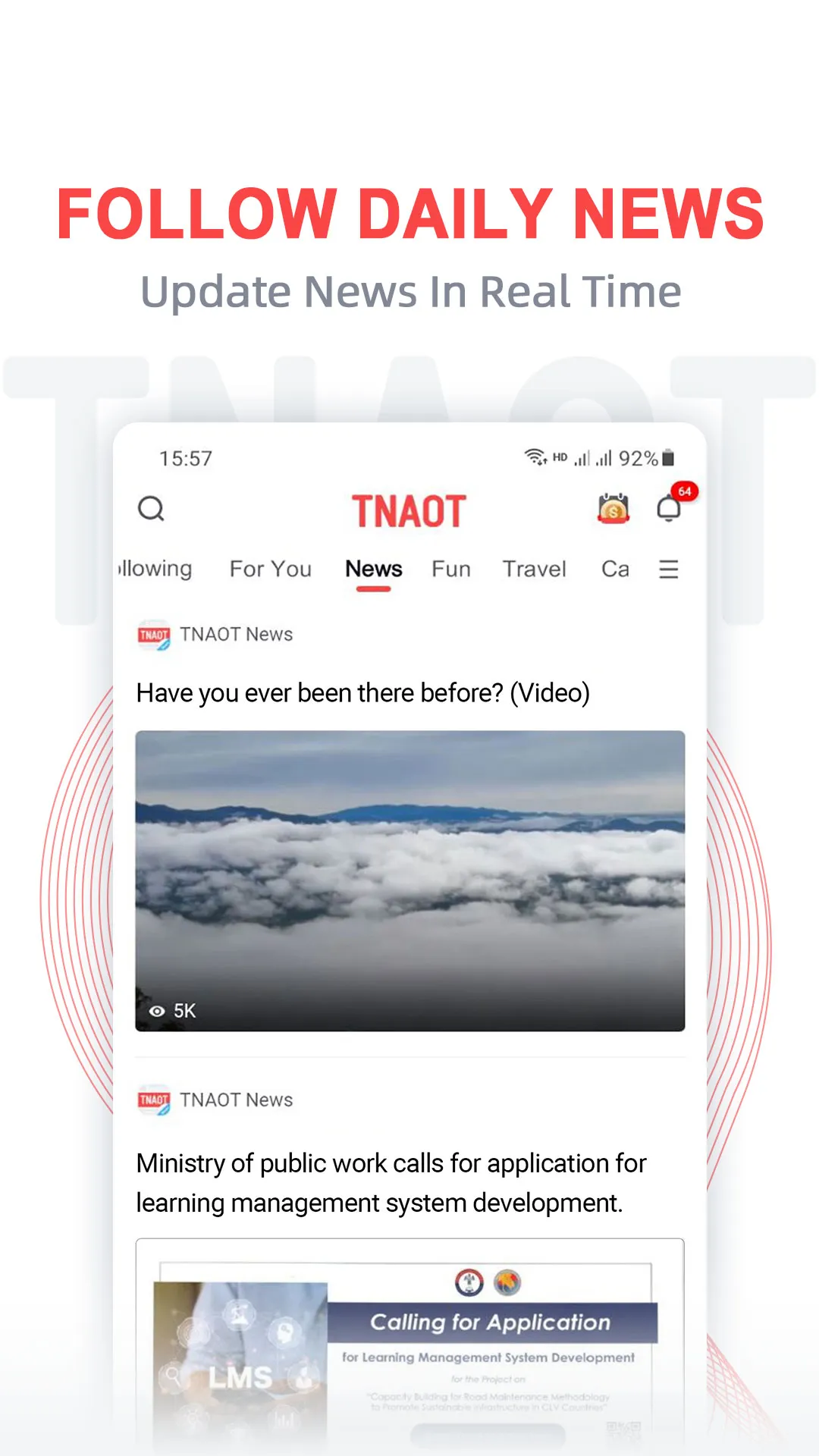 TNAOT - Khmer Content Platform | Indus Appstore | Screenshot