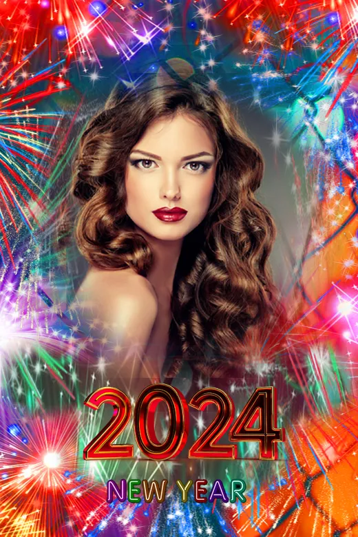 New year photo frame 2024 | Indus Appstore | Screenshot