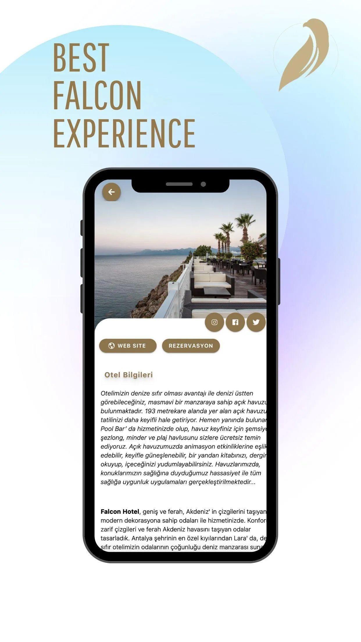 Falcon Hotels | Indus Appstore | Screenshot