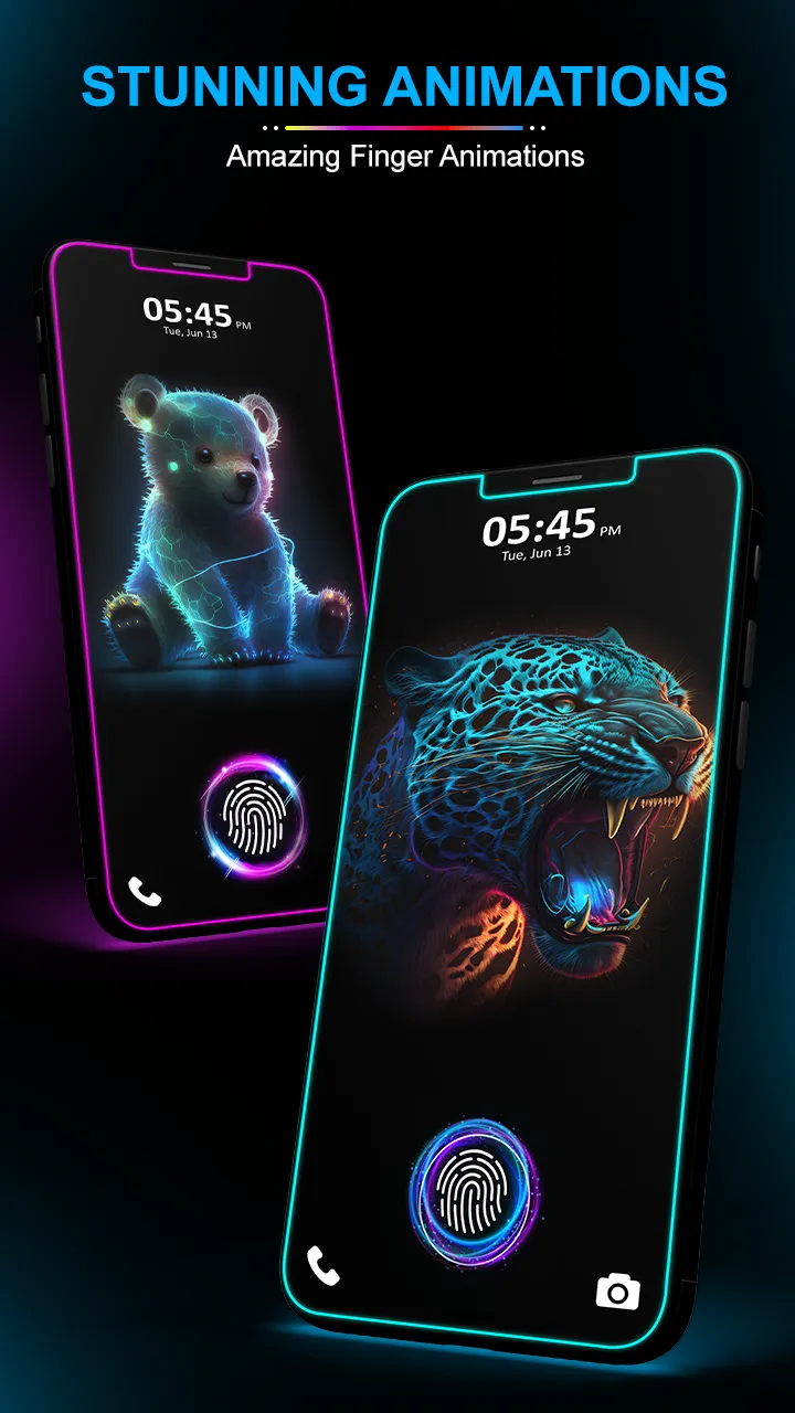 Fingerprint Animation Live HD | Indus Appstore | Screenshot
