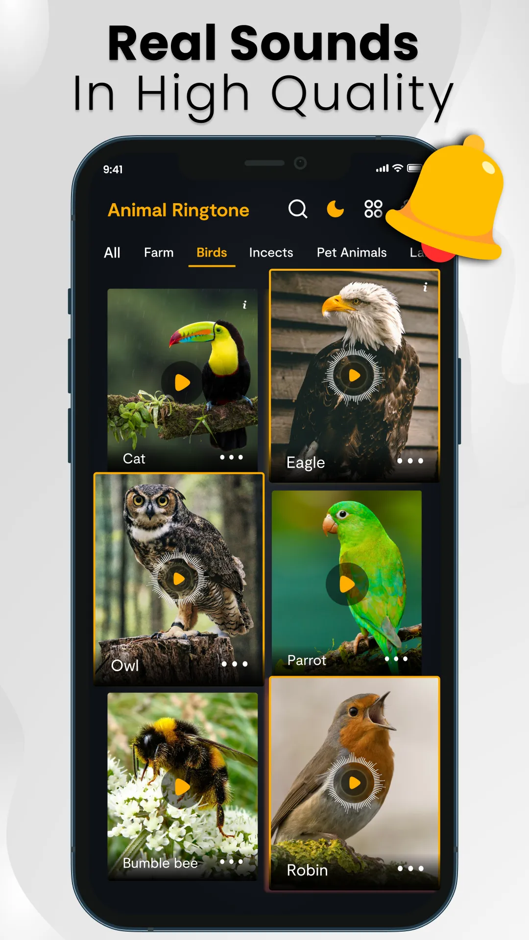 Animal sounds: Bird songs | Indus Appstore | Screenshot