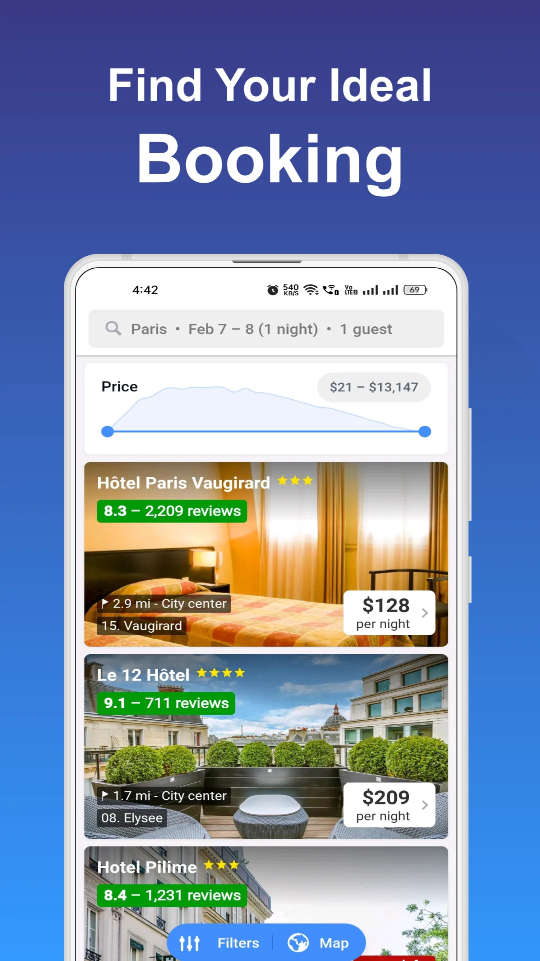 Cheap Hotels: Hotel Booking | Indus Appstore | Screenshot