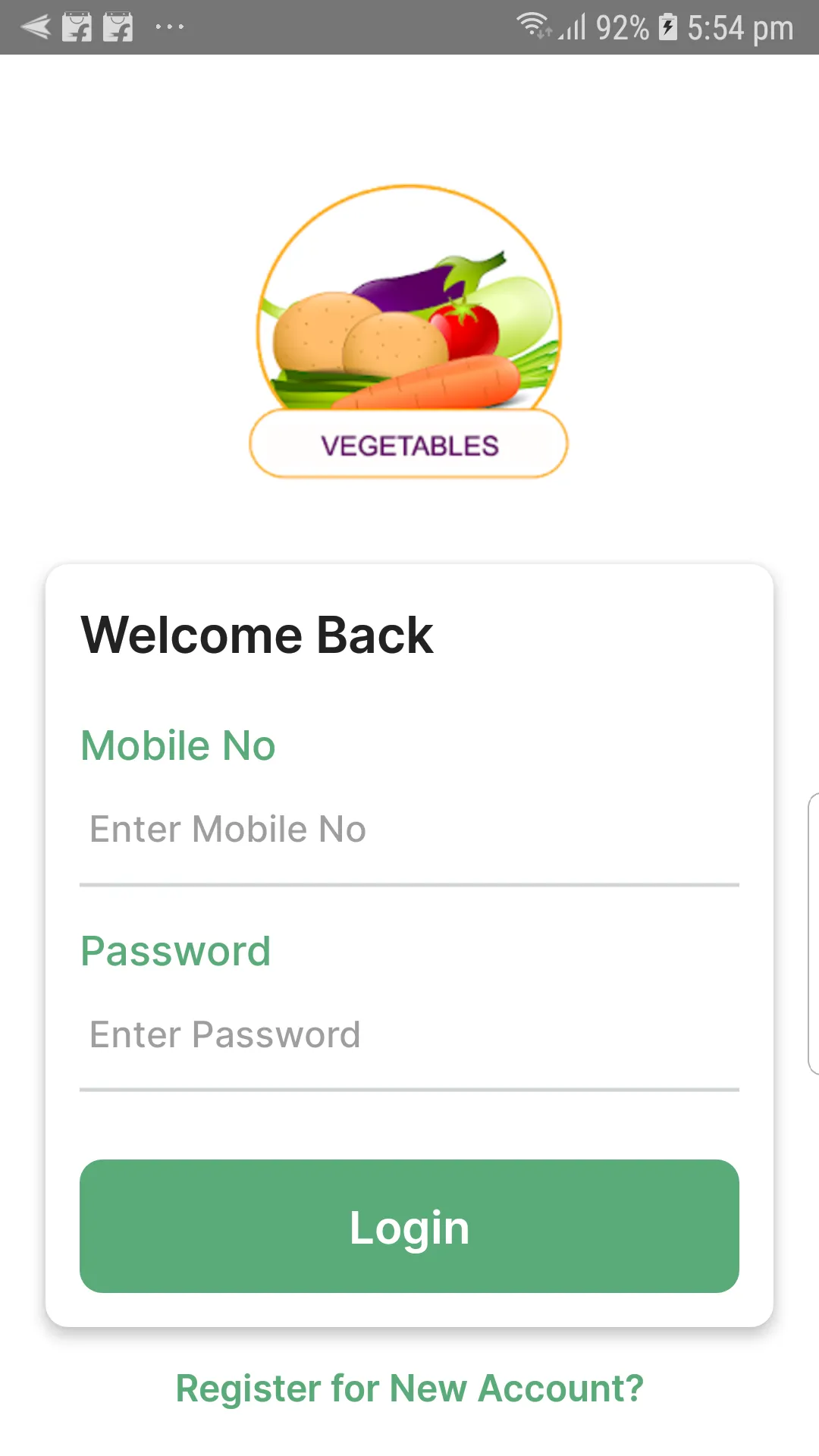 Shree Om Shiv Vegetables | Indus Appstore | Screenshot