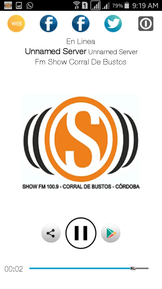 Fm show Corral De Bustos | Indus Appstore | Screenshot