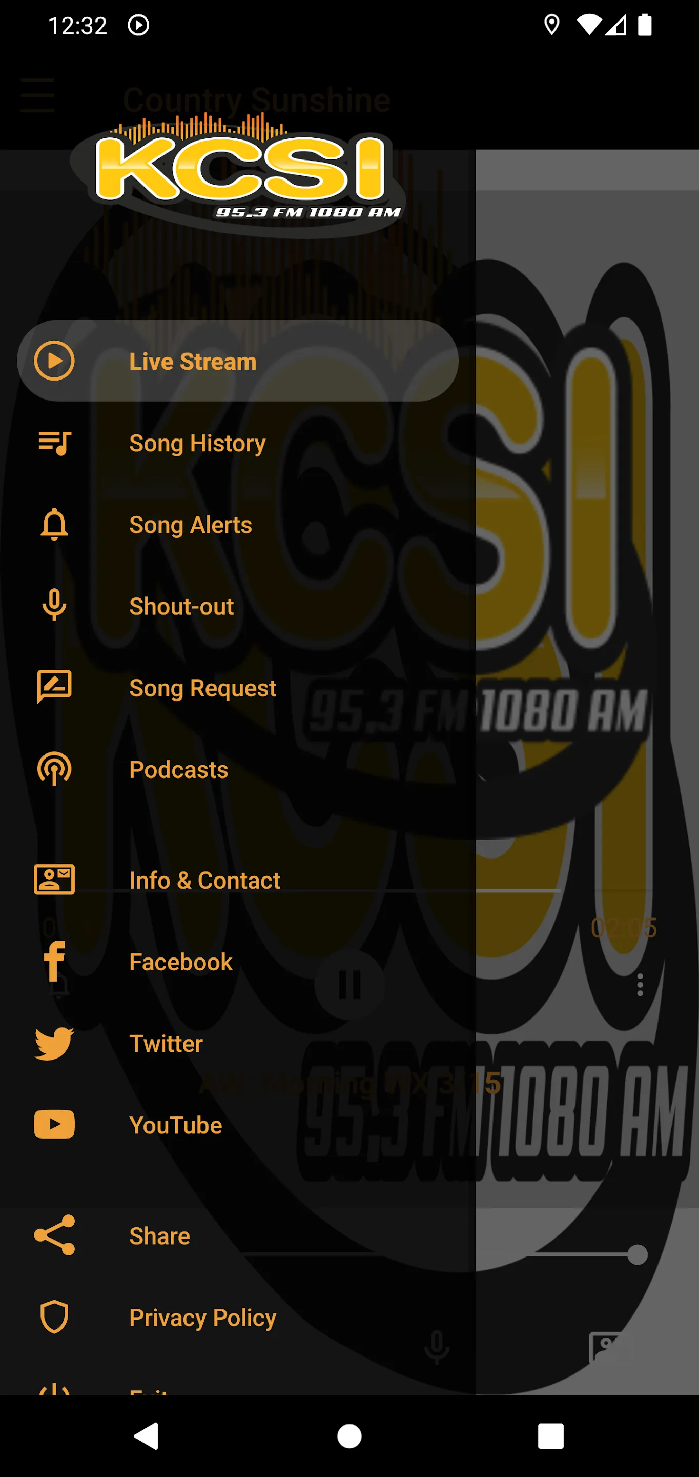 KCSI Radio | Indus Appstore | Screenshot