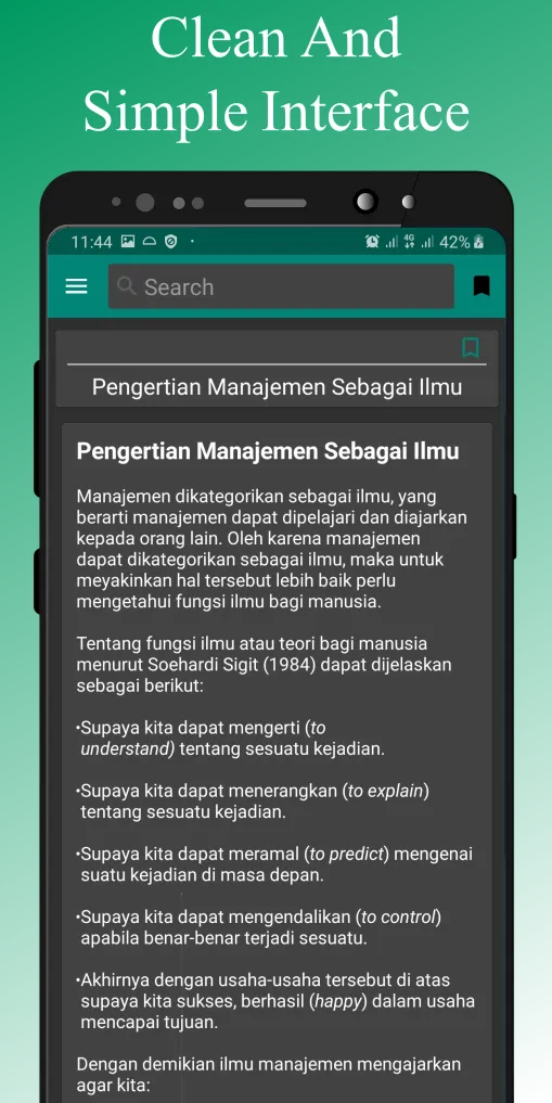 Pengantar Manajemen | Indus Appstore | Screenshot