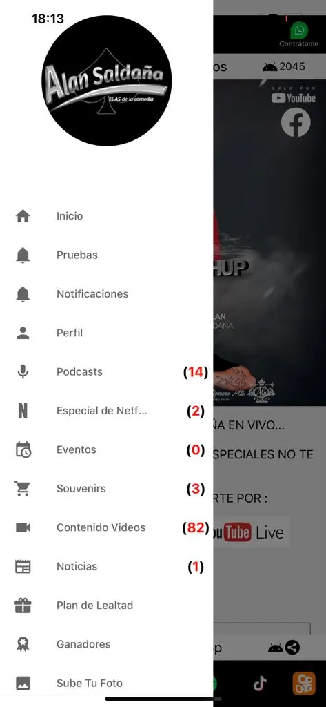 Alan Saldaña Oficial | Indus Appstore | Screenshot