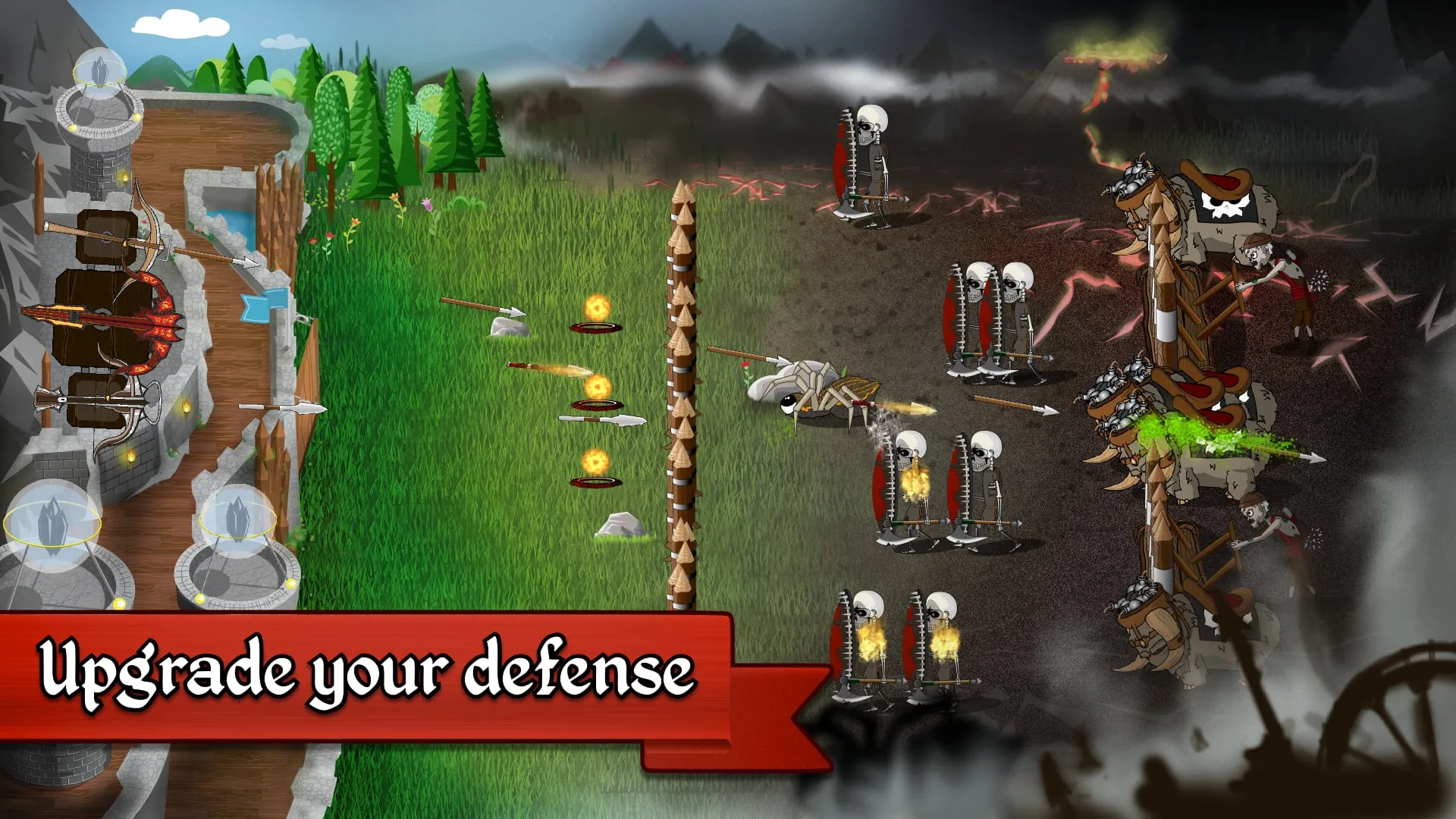 Grim Defender: Castle Defense | Indus Appstore | Screenshot