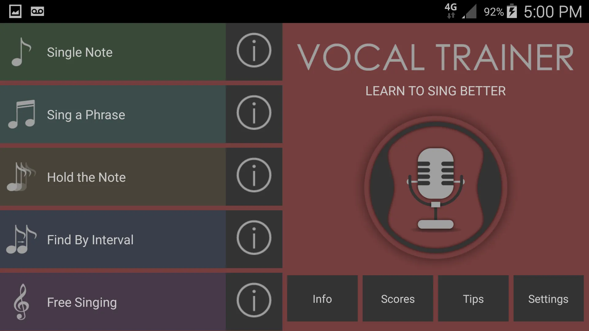 Vocal Trainer - Learn to sing | Indus Appstore | Screenshot