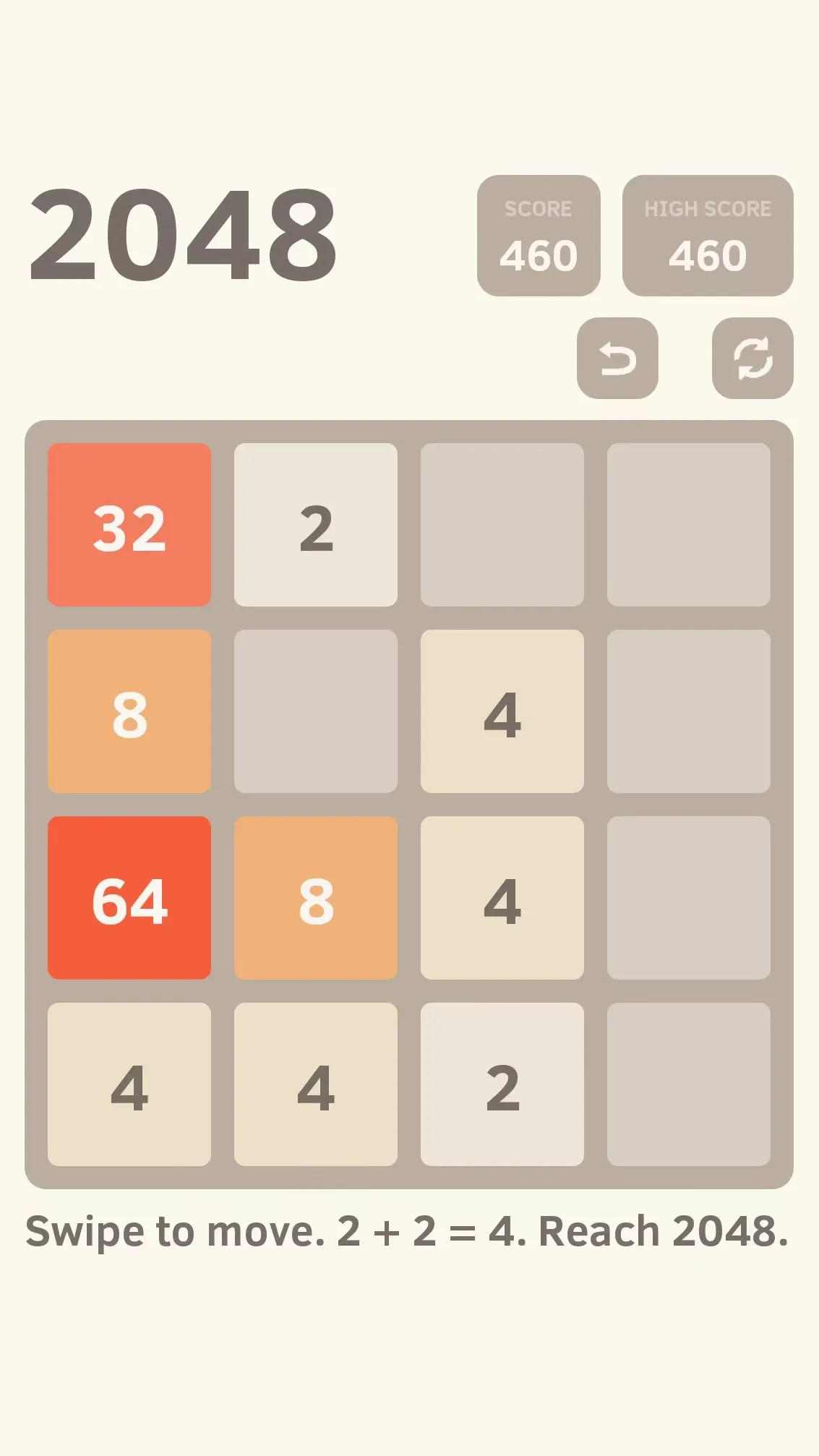 2048 | Indus Appstore | Screenshot