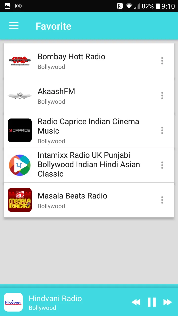 Radio Bollywood music | Indus Appstore | Screenshot