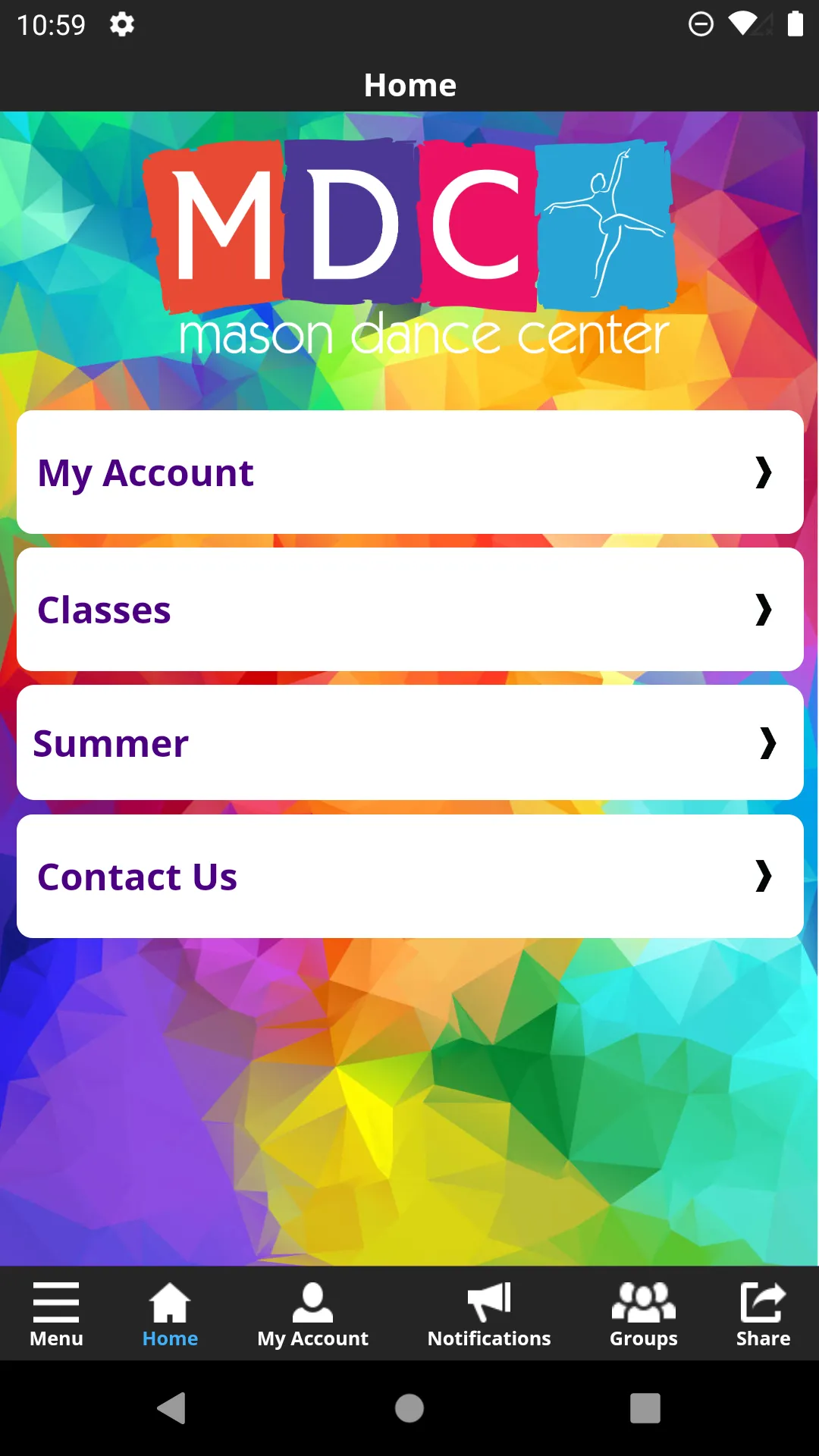 Mason Dance Center | Indus Appstore | Screenshot