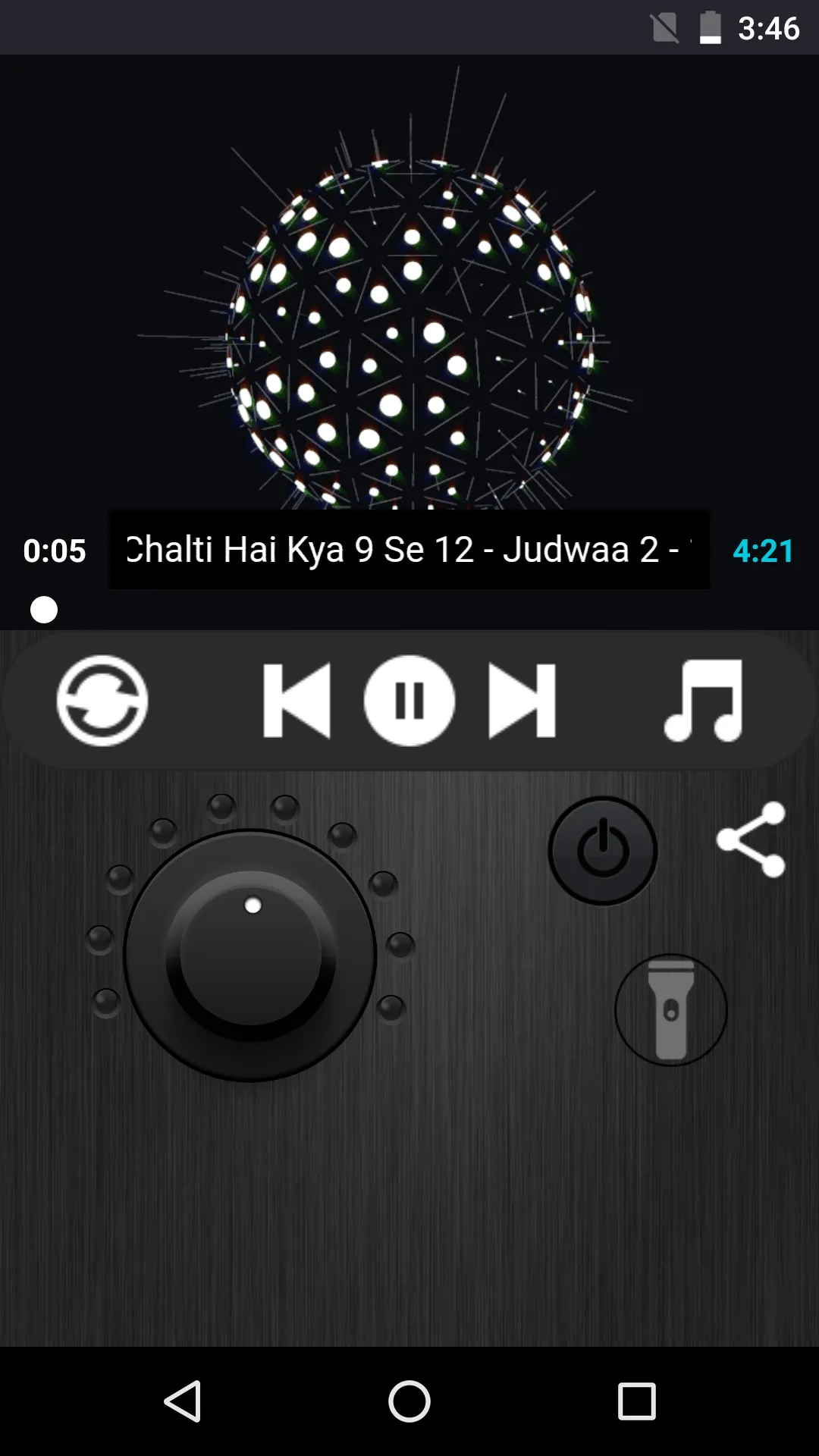 DJ FlashLight & Music Player | Indus Appstore | Screenshot