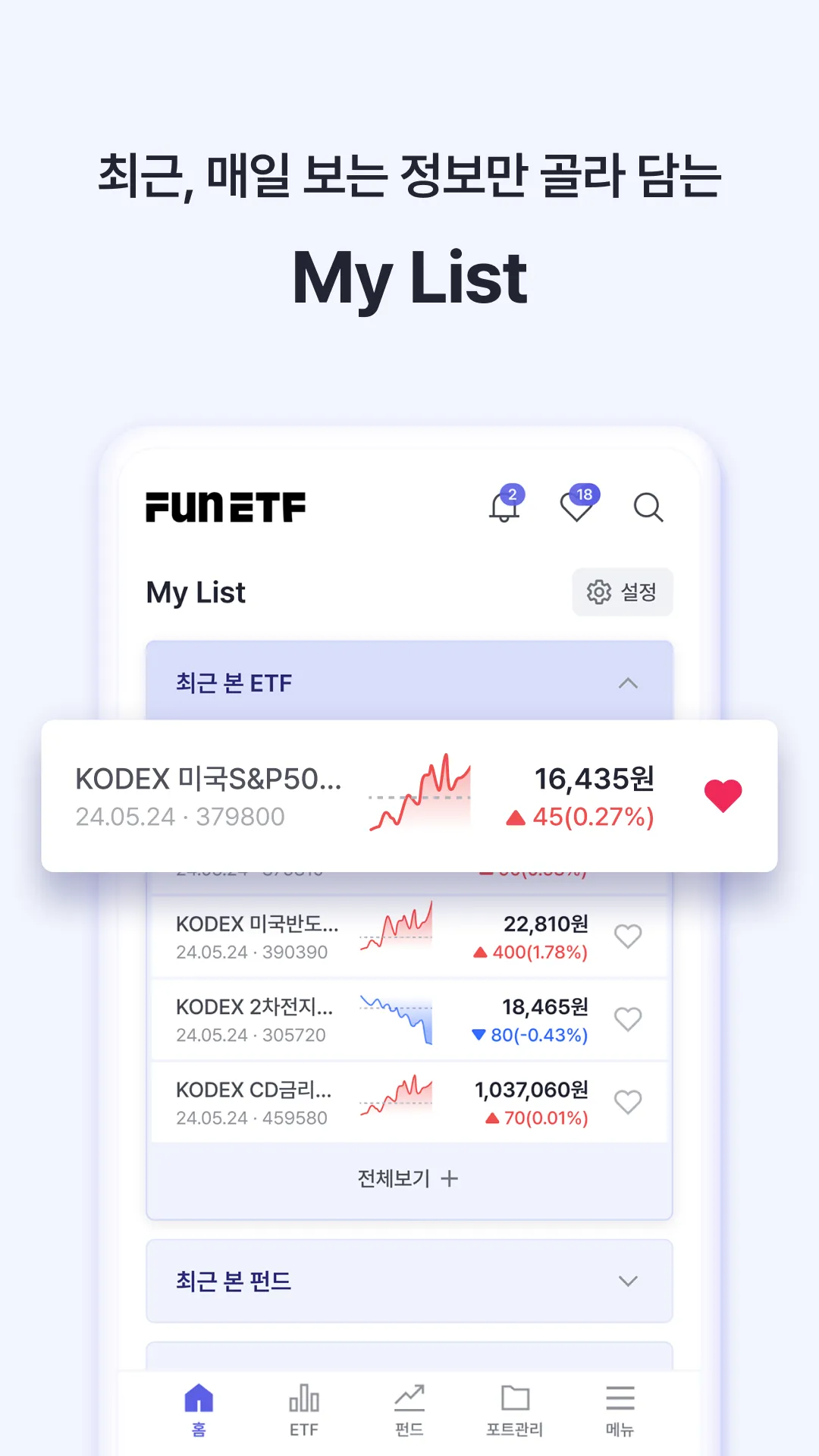 FunETF : ETF 투자가 쉬워지는 습관 | Indus Appstore | Screenshot