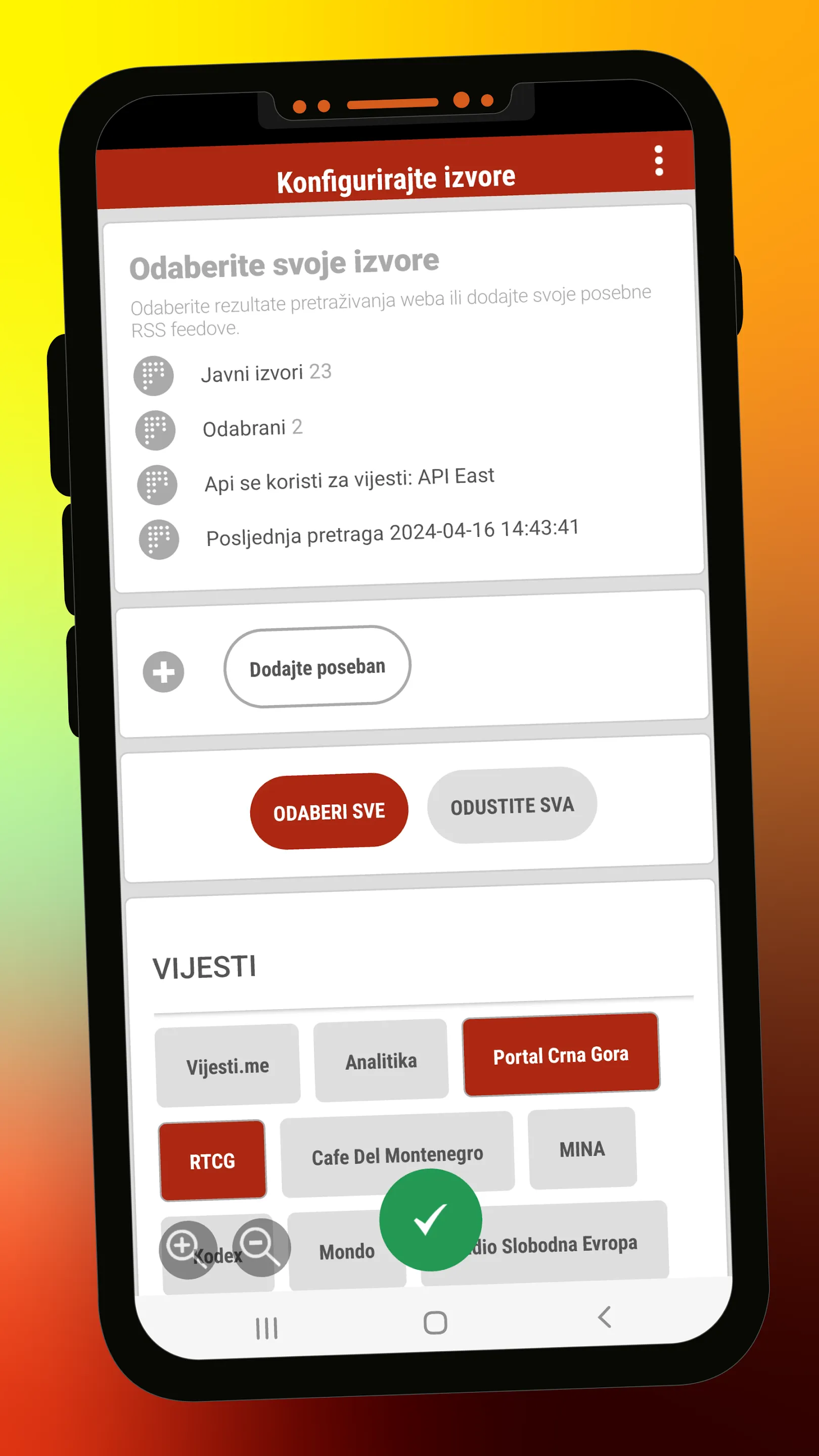 Planeta Crna Gora - vijesti | Indus Appstore | Screenshot