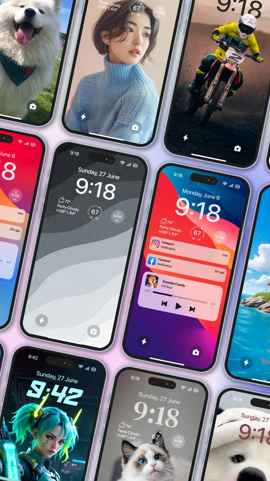 Lock Screen OS | Indus Appstore | Screenshot