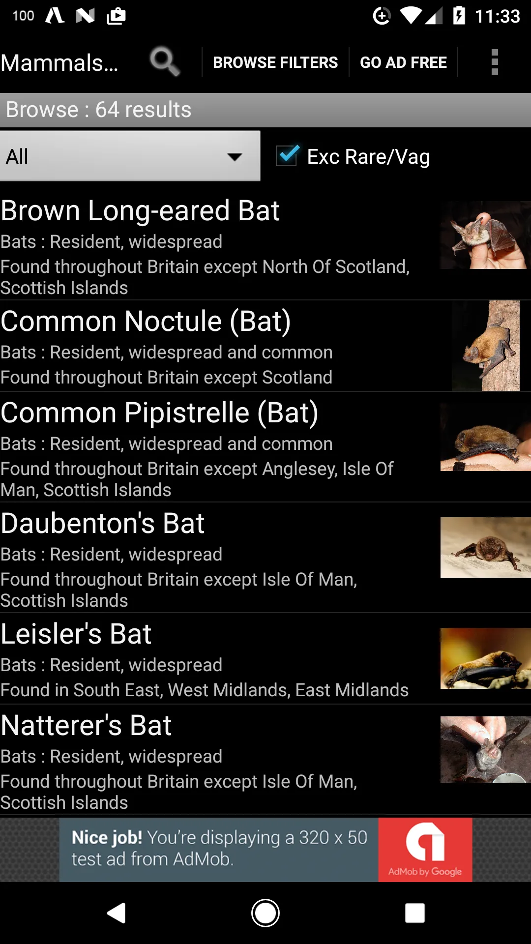 Mammals Of Britain | Indus Appstore | Screenshot