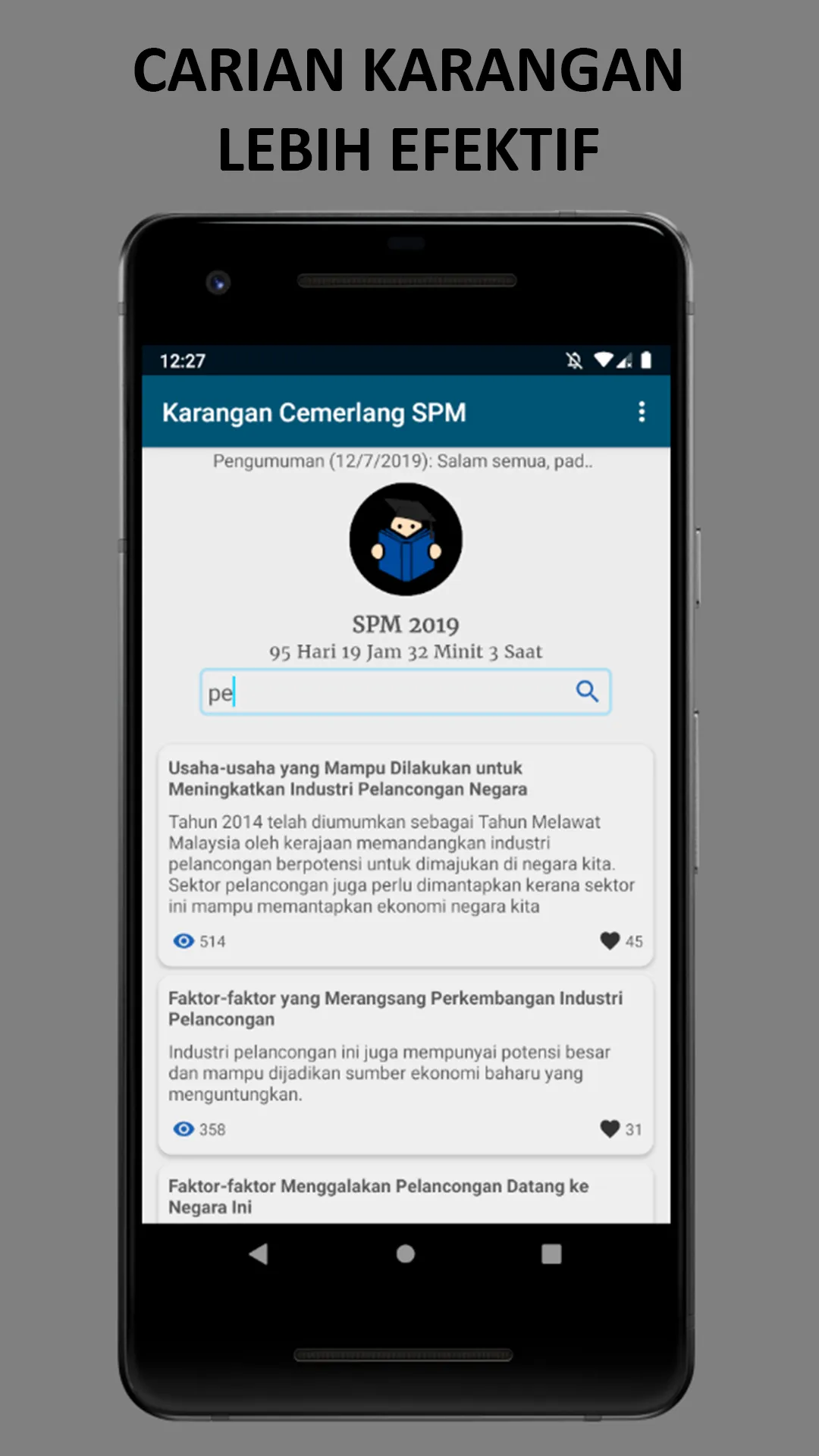 Karangan Cemerlang SPM | Indus Appstore | Screenshot