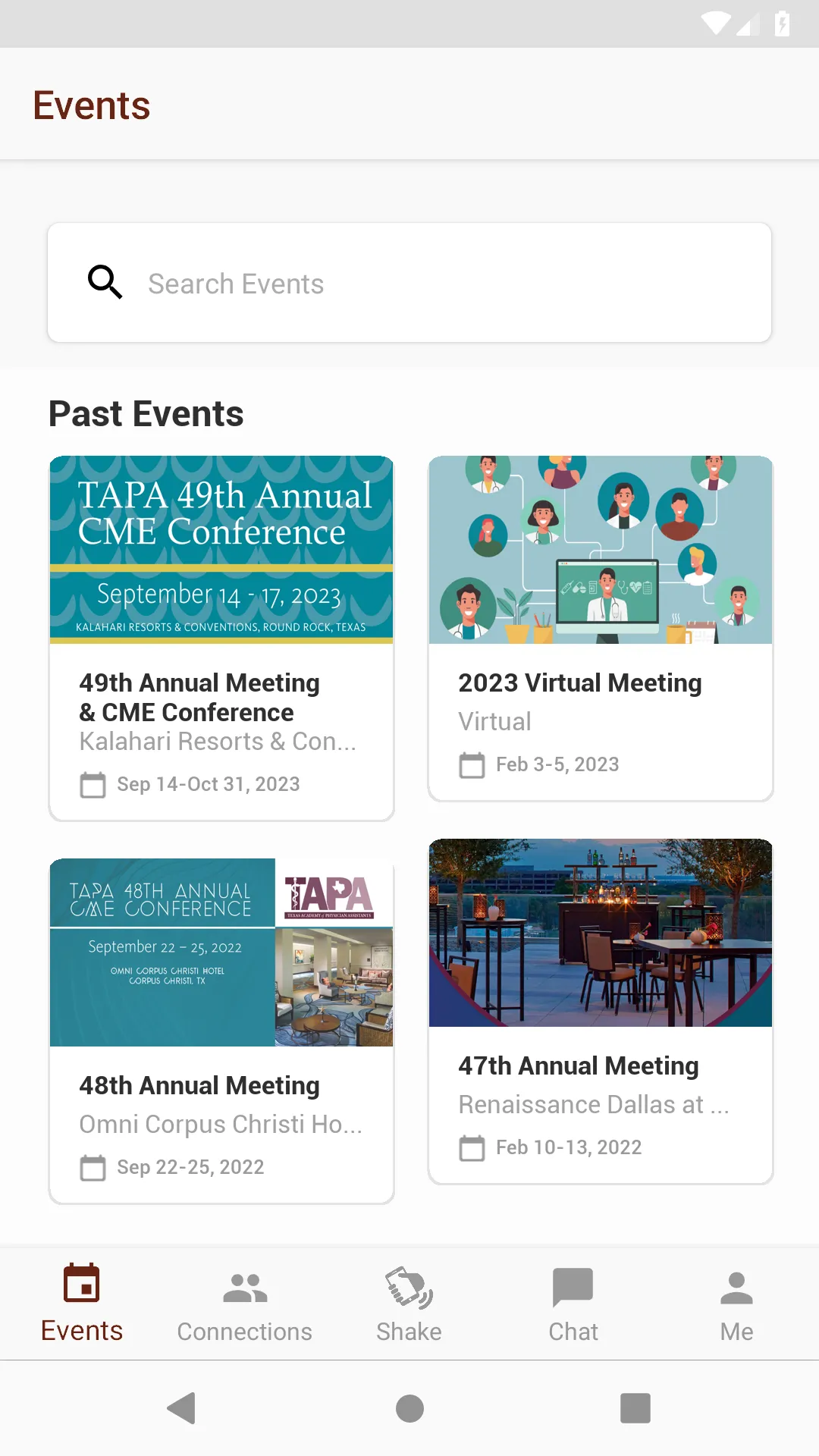 TAPA Annual Meeting | Indus Appstore | Screenshot