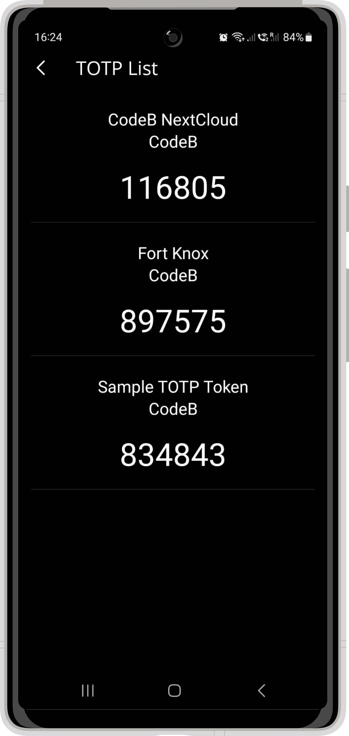 CodeB Authenticator | Indus Appstore | Screenshot