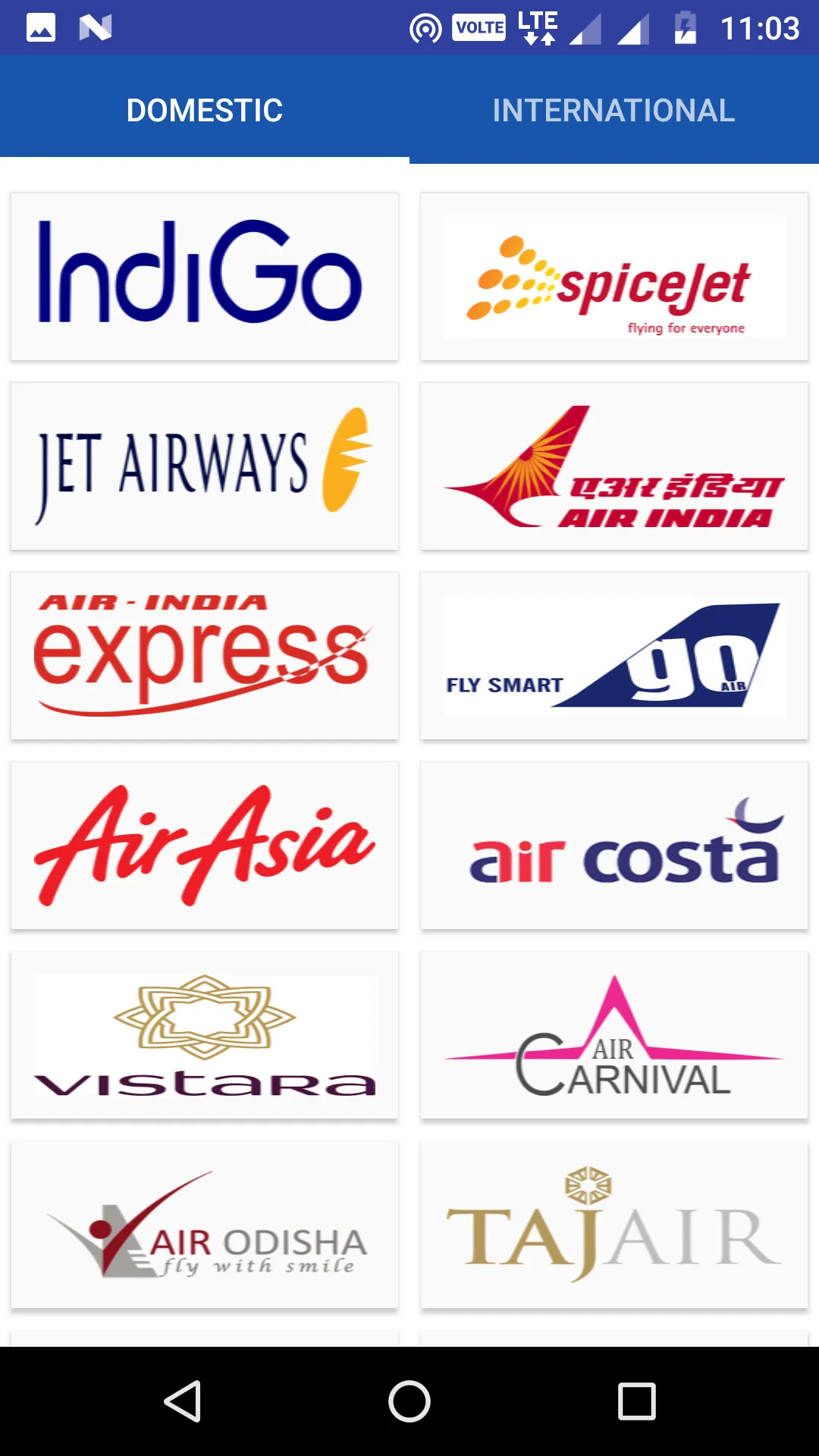 Indian Airlines | Indus Appstore | Screenshot