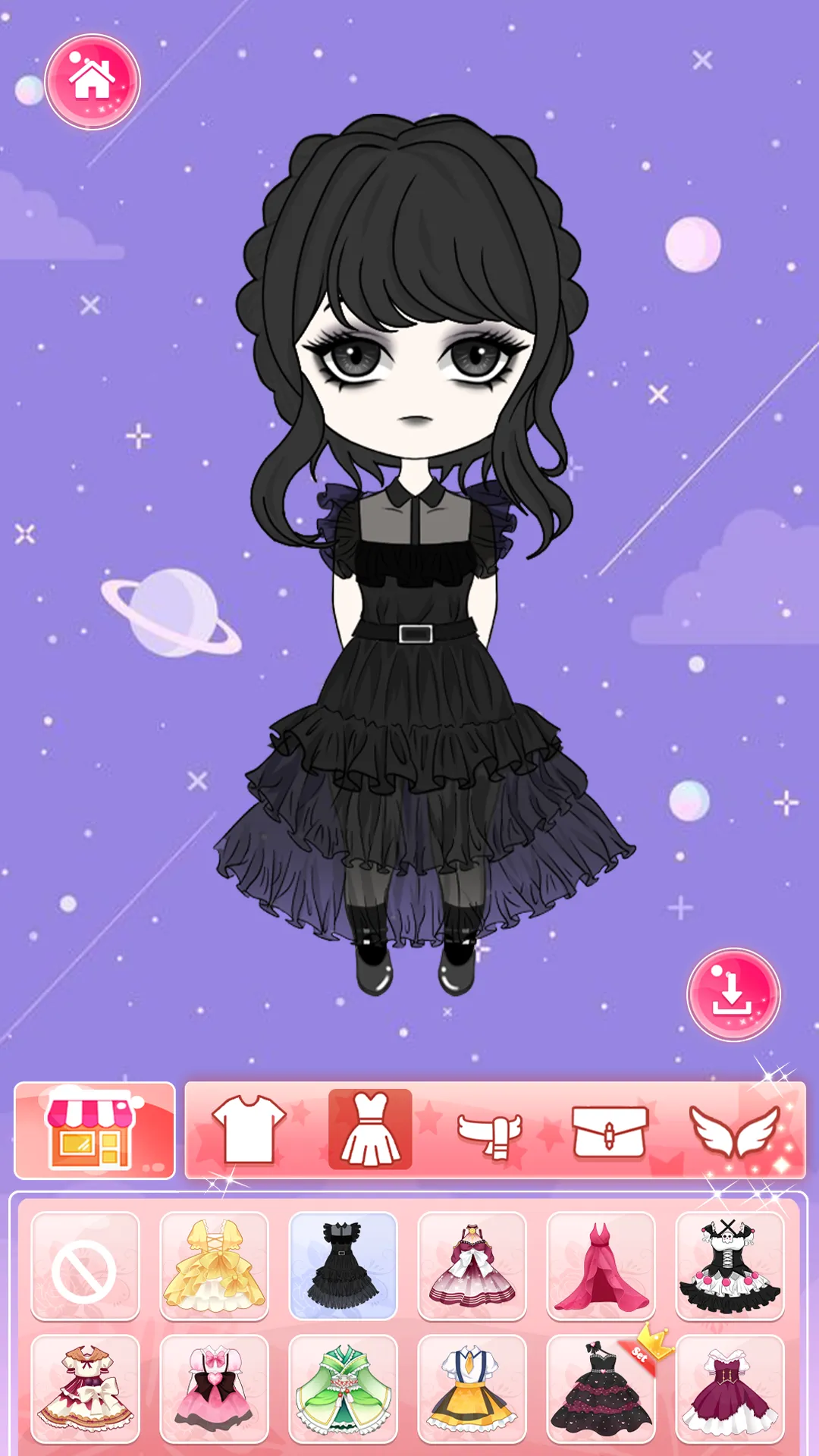 Chibi Doll: Dress up girl game | Indus Appstore | Screenshot