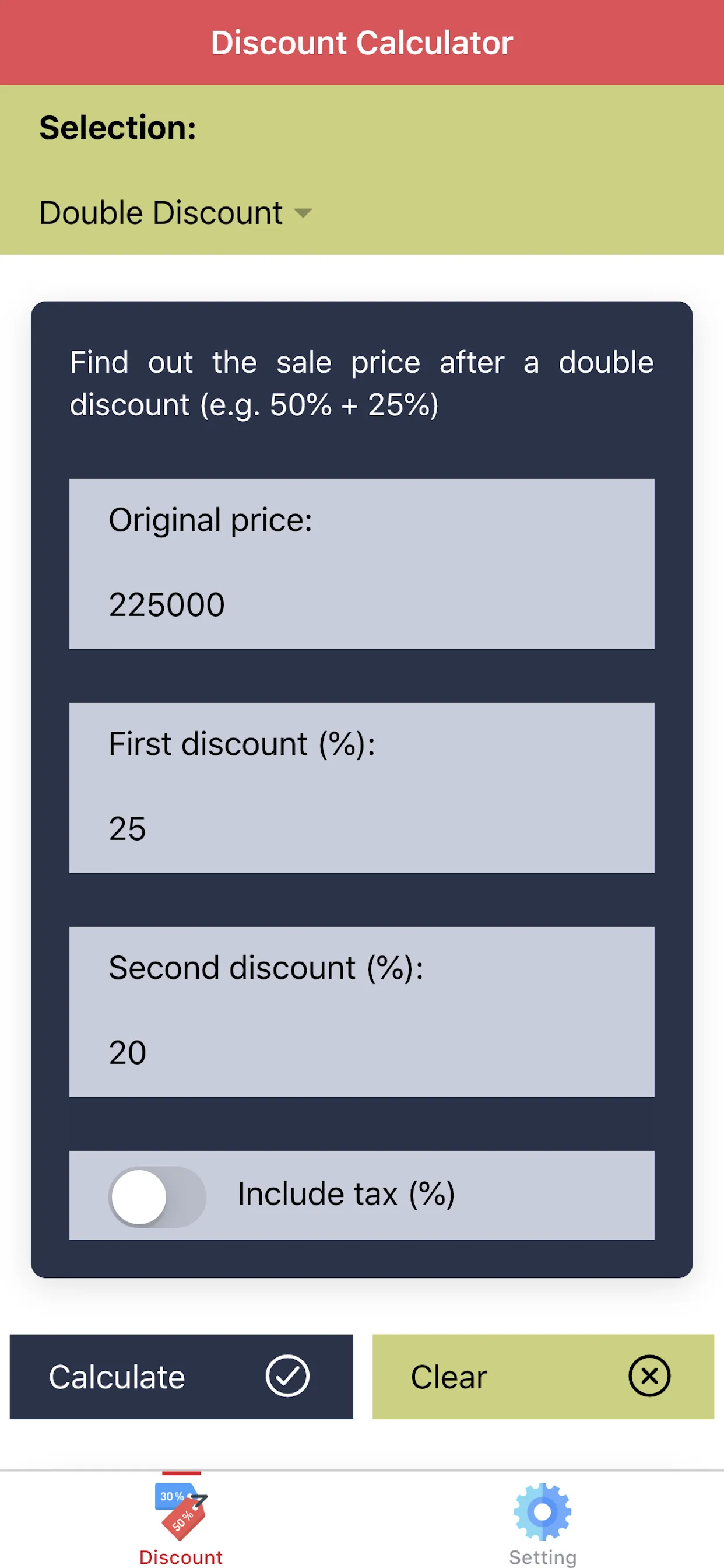 Shopping Calculator | Indus Appstore | Screenshot