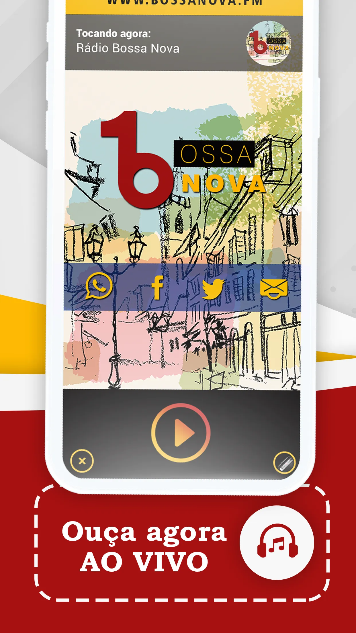 Rádio Bossa Nova | Indus Appstore | Screenshot