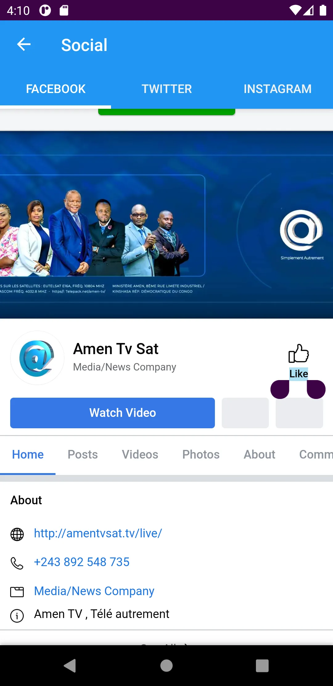 Amen TV Sat | Indus Appstore | Screenshot