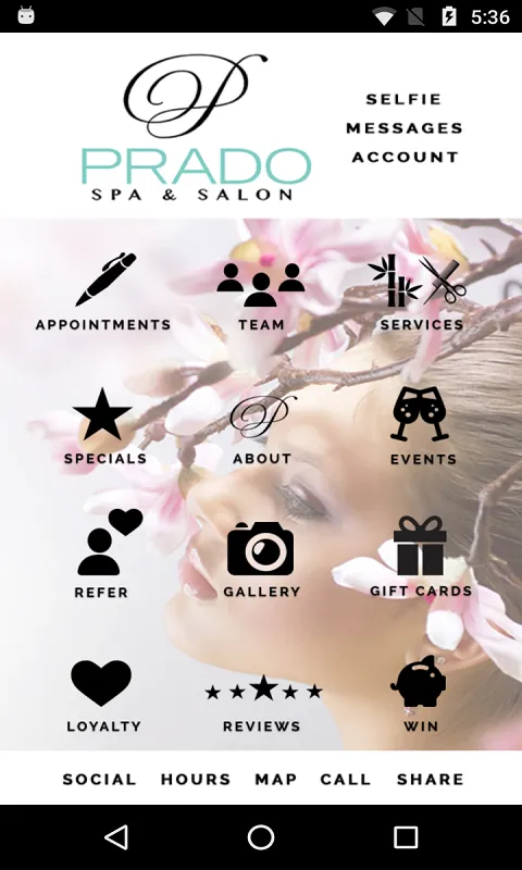 Prado Salon & Spa | Indus Appstore | Screenshot