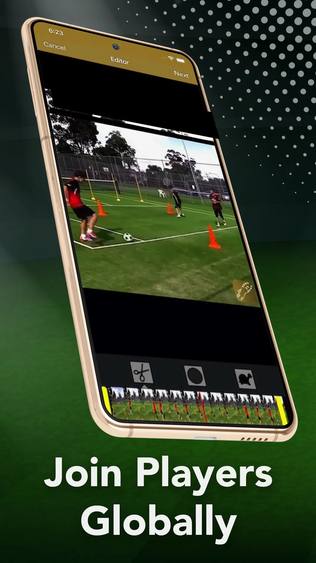 GoldCleats Soccer App | Indus Appstore | Screenshot