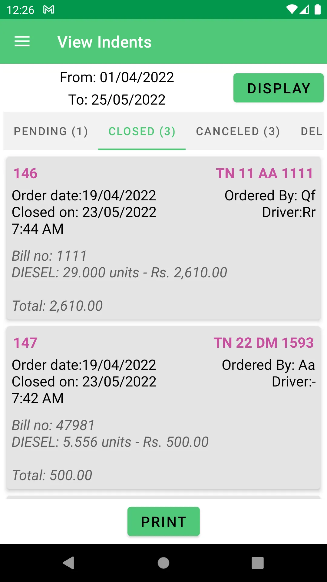 Fuelfill for Customers | Indus Appstore | Screenshot