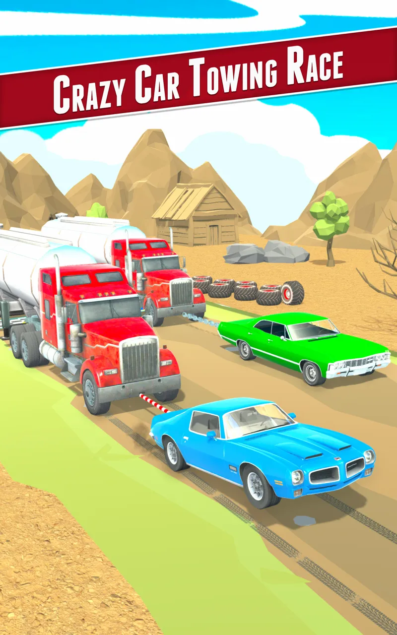 Crazy Car Towing Race 3D | Indus Appstore | Screenshot