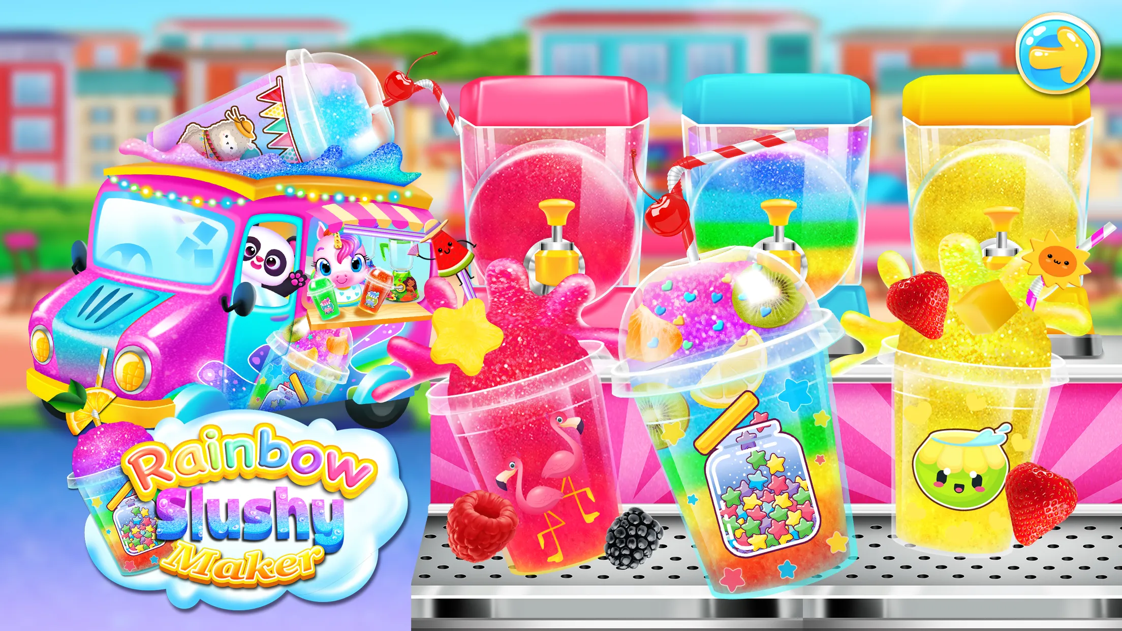 Rainbow Frozen Slushy Truck | Indus Appstore | Screenshot