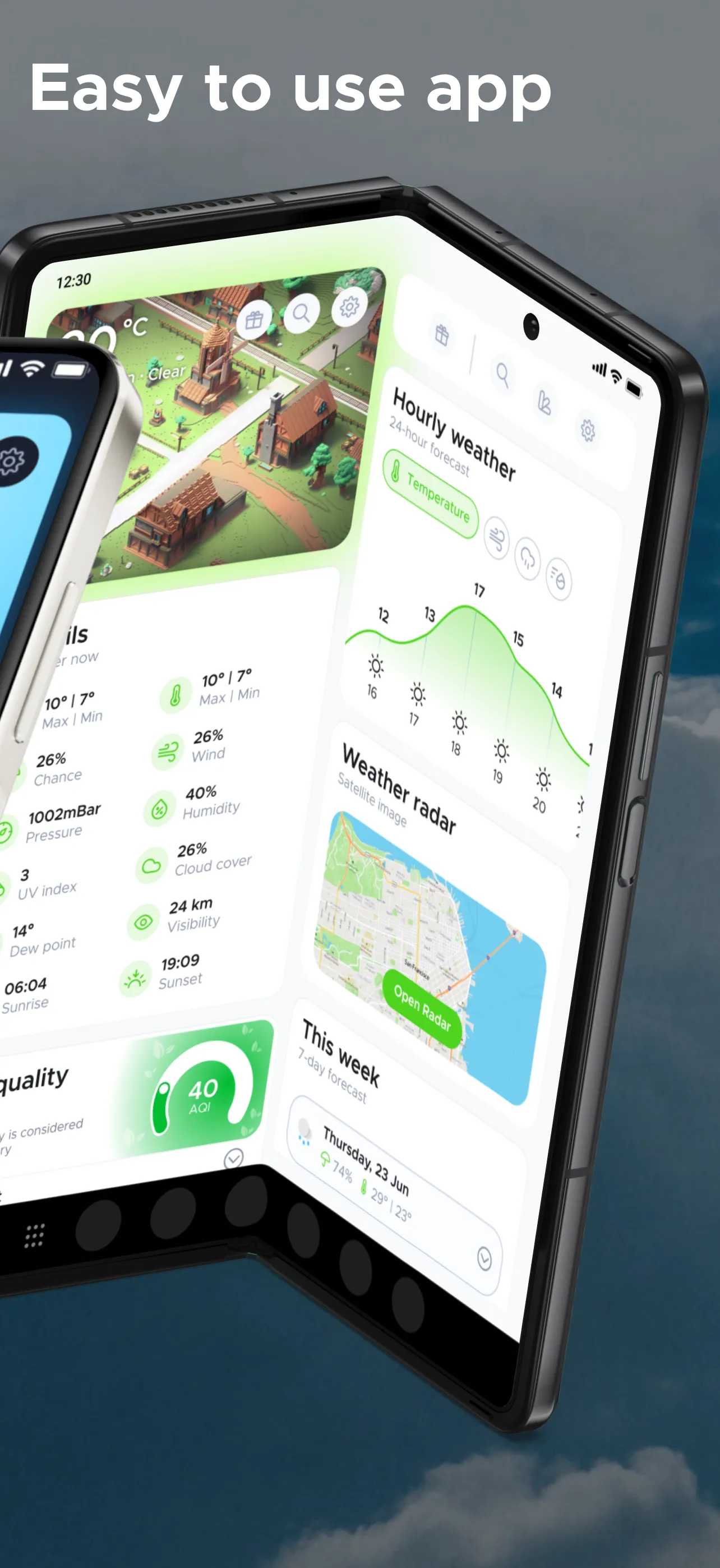 Overdrop: Weather & Widgets | Indus Appstore | Screenshot