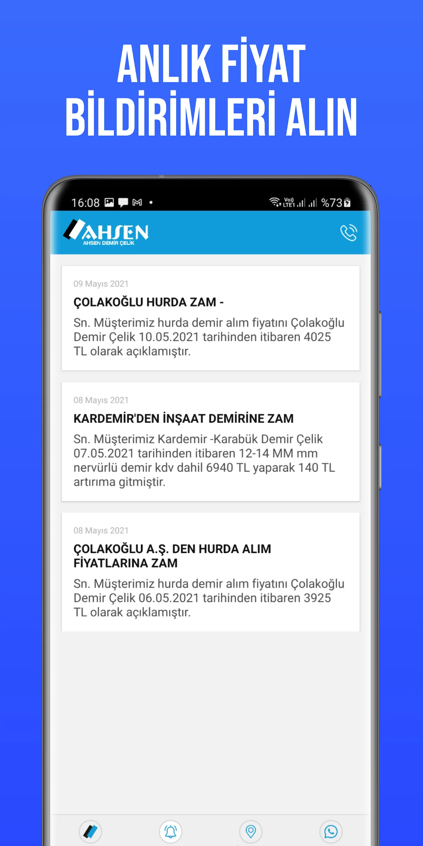 Ahsen Demir Çelik | Indus Appstore | Screenshot