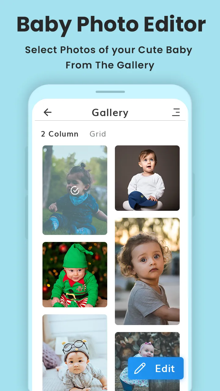 Baby Photo Editor | Indus Appstore | Screenshot