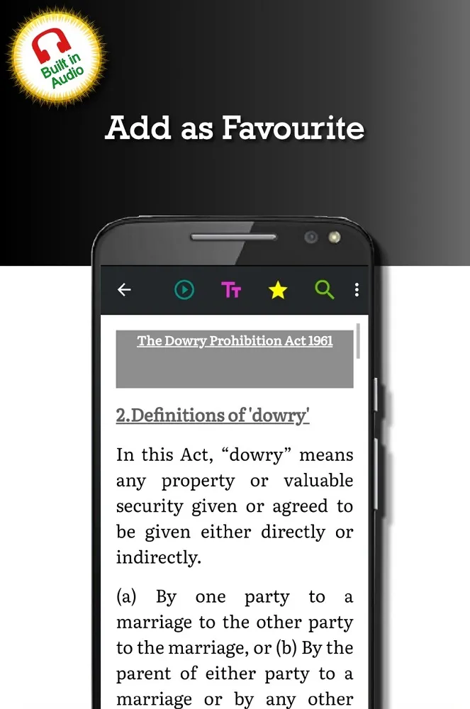 Dowry Prohibition Act 1961 | Indus Appstore | Screenshot